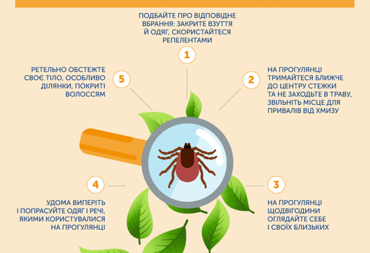 ЯК ВБЕРЕГТИСЯ ВІД КЛІЩІВ!