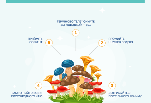 НАГАДУЄМО ПРО ОТРУЄННЯ ГРИБАМИ