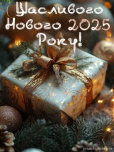 Вітаємо з прийдешнім 2025 роком!