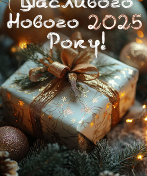 Вітаємо з прийдешнім 2025 роком!