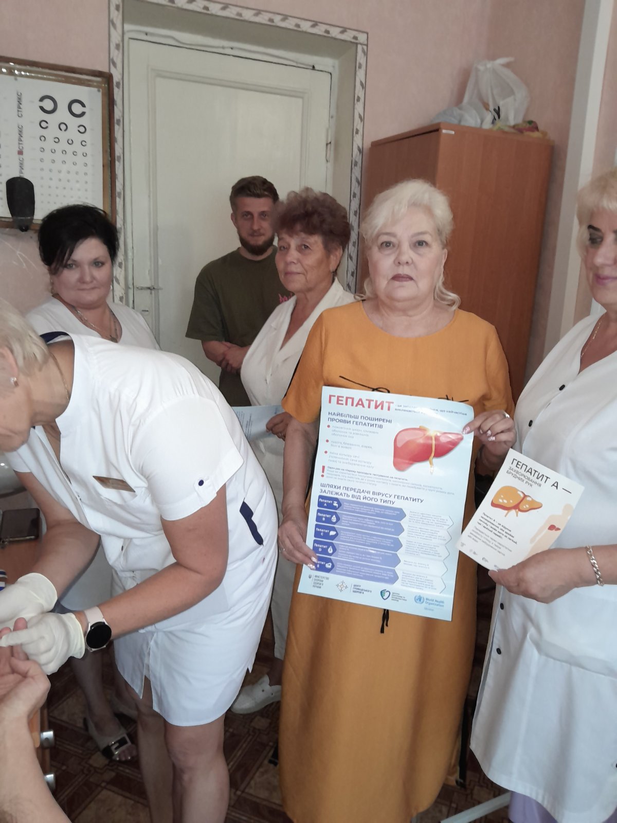 З метою підвищення обізнаності щодо профілактики, діагностики та лікуванню вірусних гепатитів