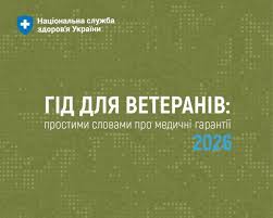 Гід для ветеранів: простими словами про медичні гарантії 2026