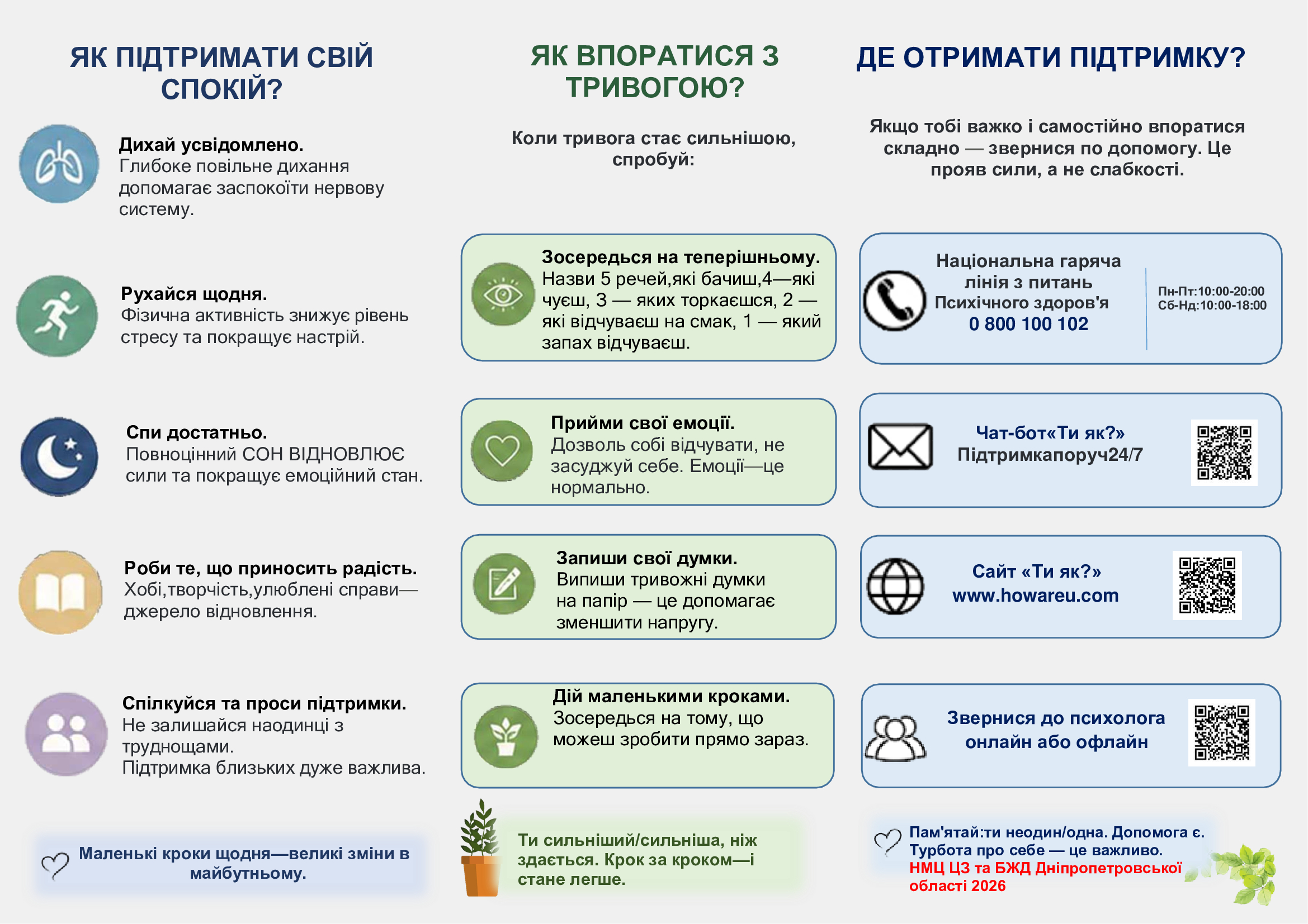Навчально-методичний центр цивільного захисту та безпеки життєдіяльності населення Дніпропетровської області інформує