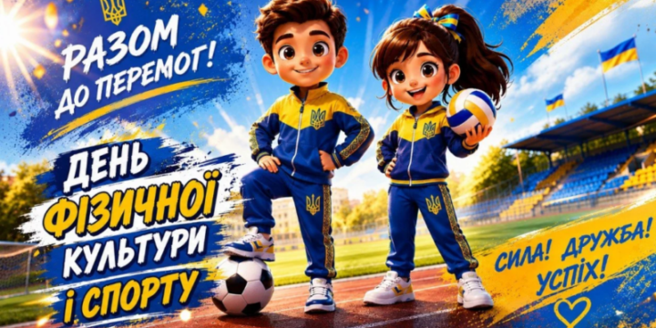 12 вересня 2026 року в Україні відзначатимуть День фізичної культури і спорту